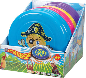 28cm Hard Plastic Frisbee - Pirate Design