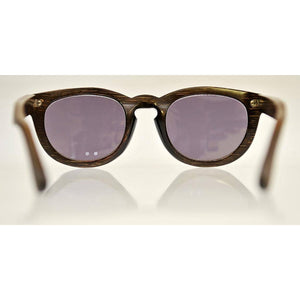 Bambooka Ethical Sunglasses - Zambezi, Dark Brown, Large