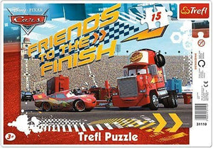 Disney Cars "Friends To The Finish" Jigsaw Puzzle (15pcs)