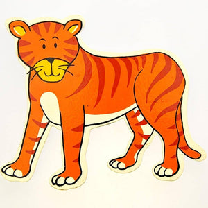 Fair Trade Animal Magnet - Tiger