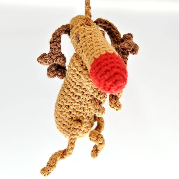Fair Trade Crocheted Decoration - Reindeer (WSL)