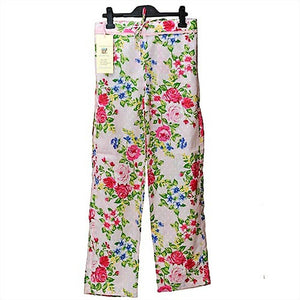 Fair Trade Pyjama Bottoms - Pink 'Rosa', Size 14 (M)