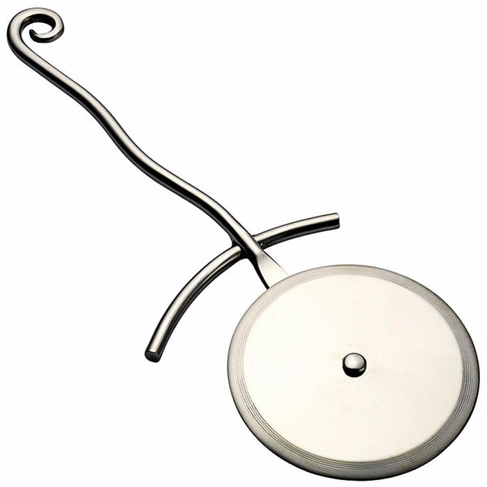 Fair Trade Stainless Steel Pizza Cutter - Wavy End (WSL)