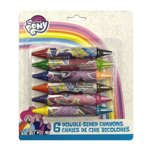Pack of 6 Double-Ended Crayons - My Little Pony