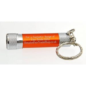 Simply The Best Keyring Torch - Orange