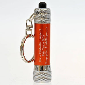 Simply The Best Keyring Torch - Orange