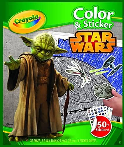 Star Wars Colouring Book with Stickers (WSL)