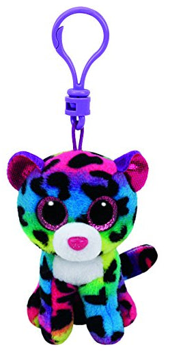 TY Beanie Boo Key Clip - Dotty Leopard