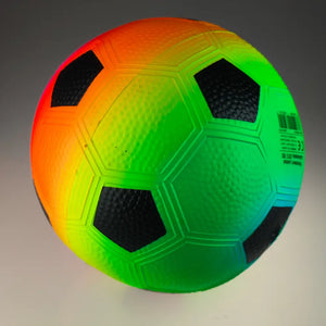 5" Inflated Rainbow Sports Playball