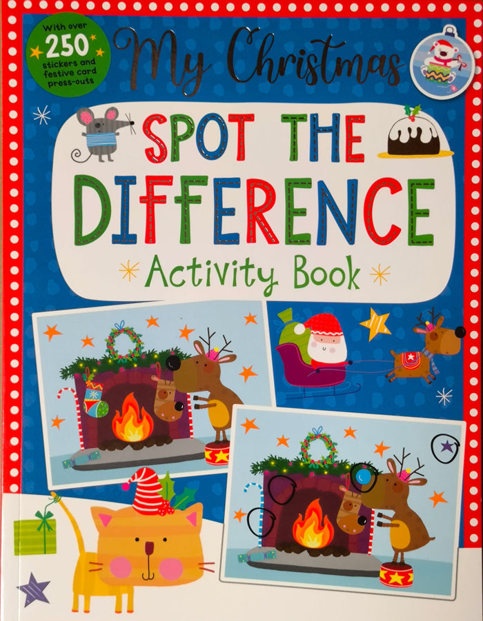 My Christmas Spot The Difference Activity Book (WSL)