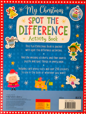 My Christmas Spot The Difference Activity Book