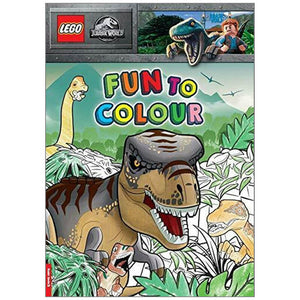 LEGO Jurassic World Fun To Colour Colouring Book