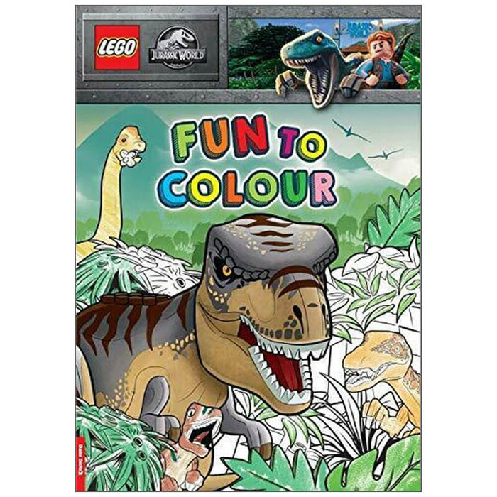 LEGO Jurassic World Fun To Colour Colouring Book (WSL)