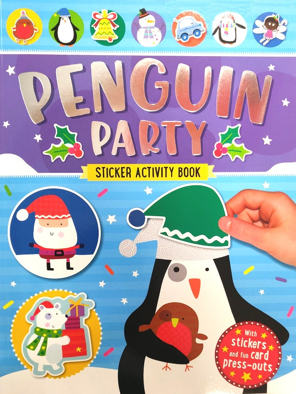 Penguin Party Sticker Activity Book (WSL)