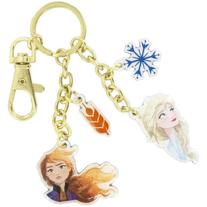 Anna and Elsa Enamelled Key Charms (Frozen 2)