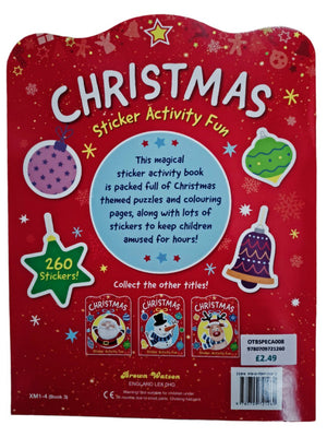 Christmas Sticker Activity Fun Book