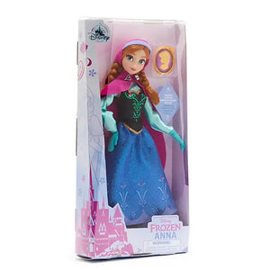 Disney's Anna from Frozen Posable Classic Doll with Pendant