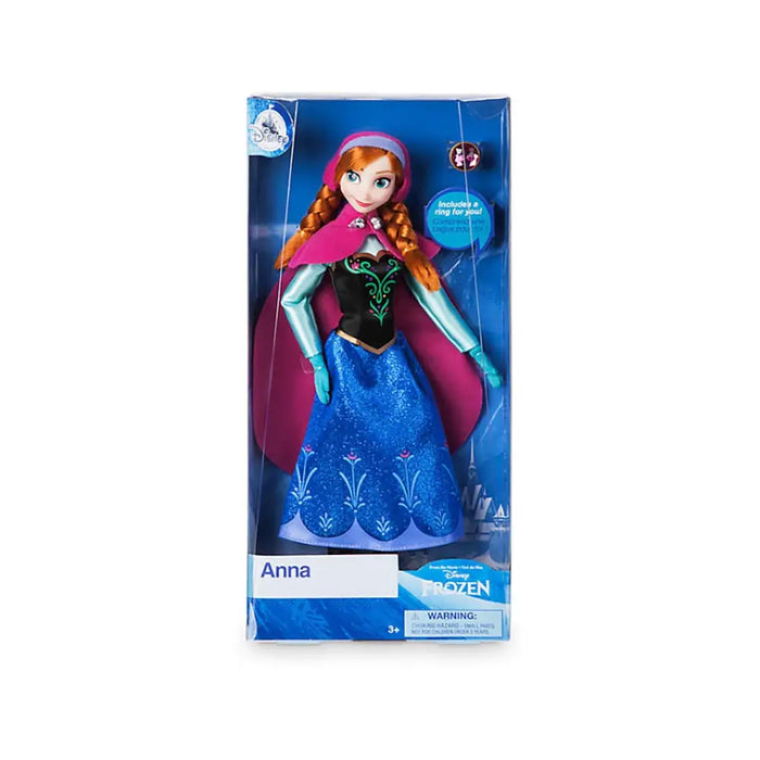 Disney's Anna from Frozen Posable Classic Doll with Ring (WSL)