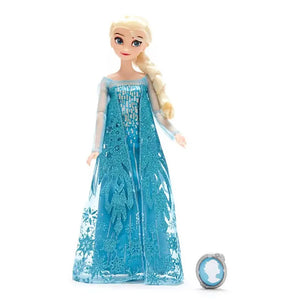 Disney's Elsa from Frozen Posable Classic Doll with Pendant