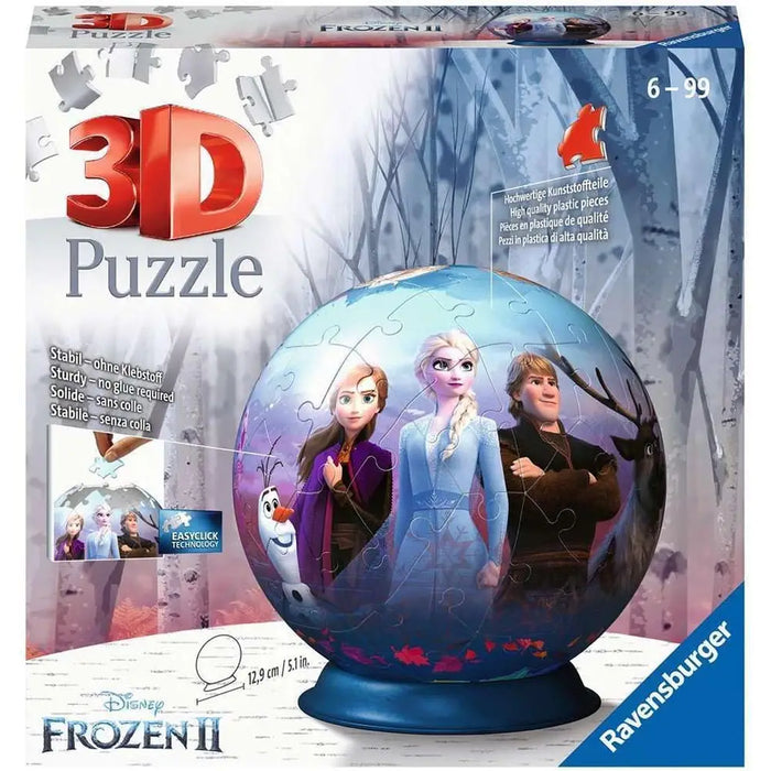 Disney's Frozen II Globe 3D Jigsaw Puzzle (72 pcs)