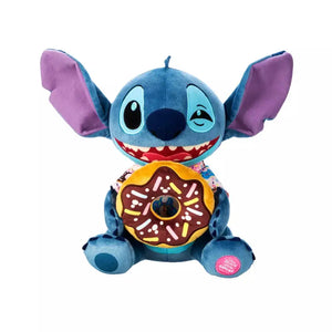 Large Disney's Stitch Attacks Snacks Soft Toy (Doughnut)