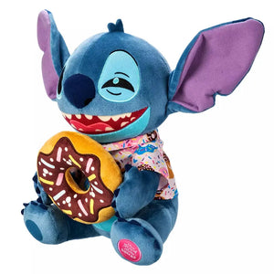 Large Disney's Stitch Attacks Snacks Soft Toy (Doughnut)