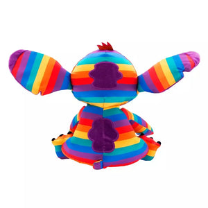 Large Disney's Stitch Pride Soft Toy (Striped Head)