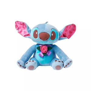 Large Disney's Stitch Sweetheart Soft Toy (With Rose)