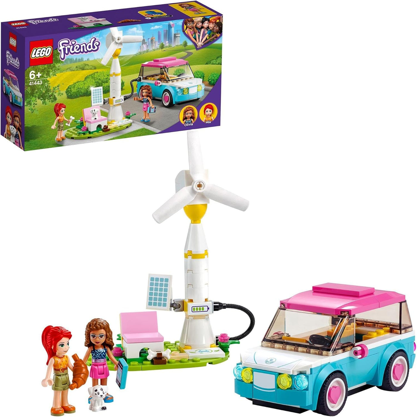 LEGO Friends Electric Car 41443 (Retired) (WSL) – Simply The