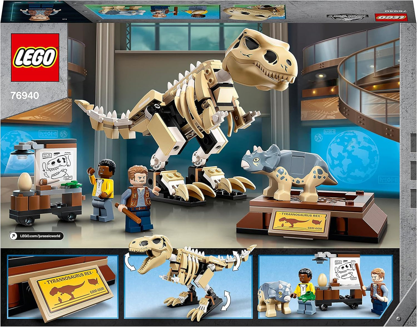 LEGO Jurassic World T Rex Fossil Exhibition 76940 (Retired) (WSL
