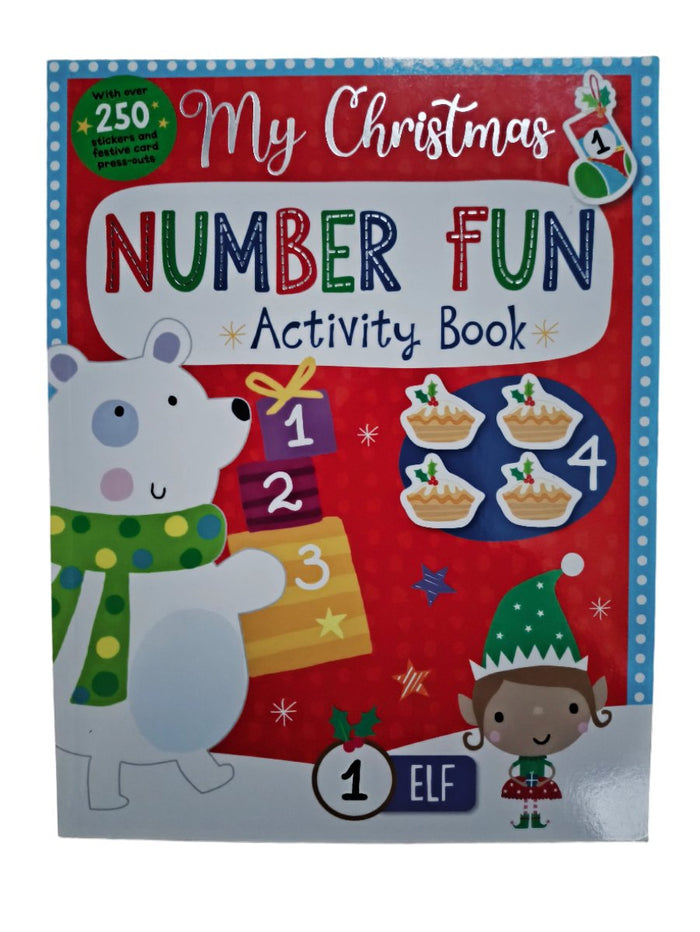 My Christmas Number Fun Activity Book (WSL)