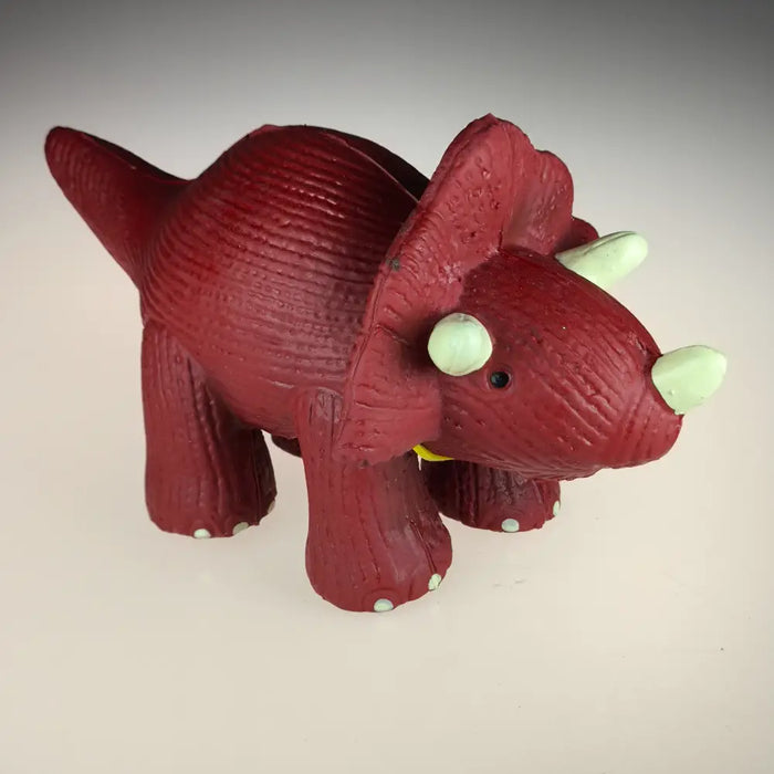 My First Natural Rubber Triceratops Teether & Bath Toy