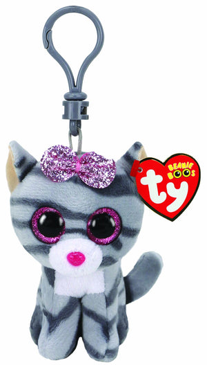 TY Beanie Boo Key Clip - Kiki Cat
