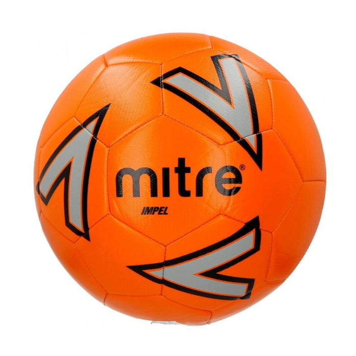 Mitre Impel Football - Orange/Silver/Black - Size 5