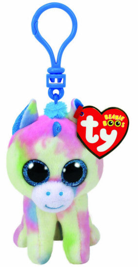 TY Beanie Boo Key Clip - Blitz Unicorn