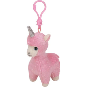 TY Beanie Babies Key Clip - Lana Llamacorn