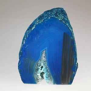 3-4" Cut Base Agate Nodule (Blue)