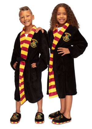 Harry Potter Hogwarts Fleece Bath Robe - Kids