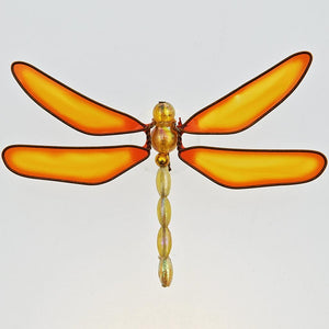 Fair Trade Window Bug in a Box - Orange Dragonfly