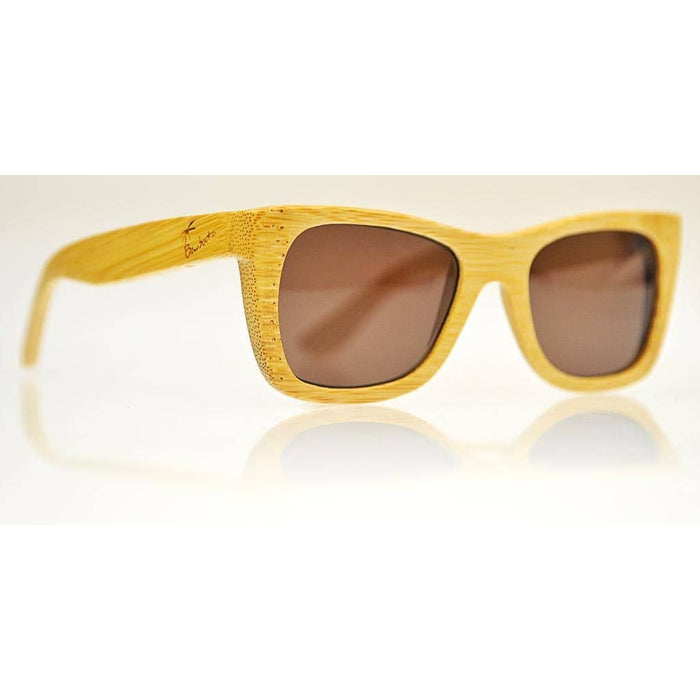 Bambooka Ethical Sunglasses - Sahara, Natural, Small (WSL)