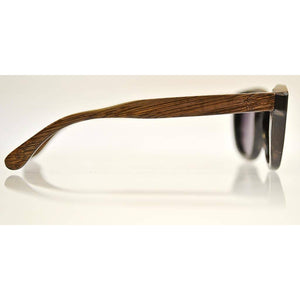 Bambooka Ethical Sunglasses - Zambezi, Dark Brown, Large
