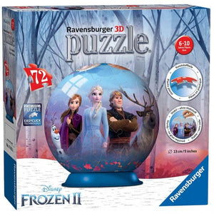 Disney Frozen 2 Globe 3D Jigsaw Puzzle (72 pcs)