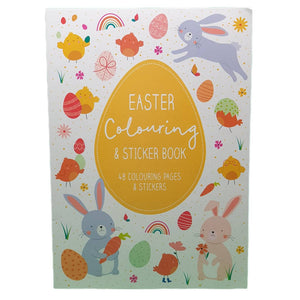Easter Colouring & Sticker Book (48 Pages)