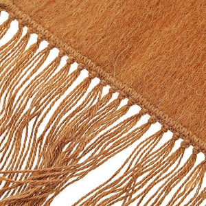 Fair Trade Brushed Alpaca Scarf - Light Brown