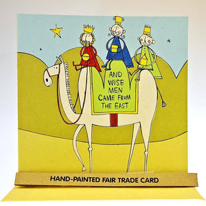Fair Trade Christmas Card - 3 Wise Men