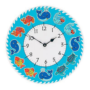 Fair Trade Clock - Ocean Fun