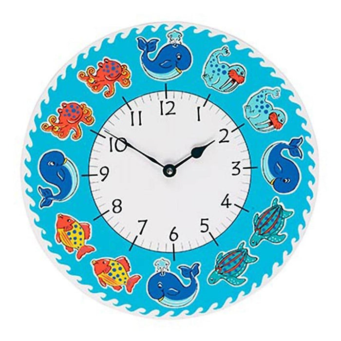 Fair Trade Clock - Ocean Fun (WSL)
