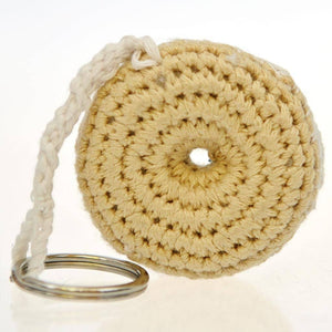 Fair Trade Crocheted Keyring - Donut