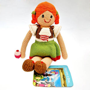Fair Trade Hand Crocheted Doll - Gretel