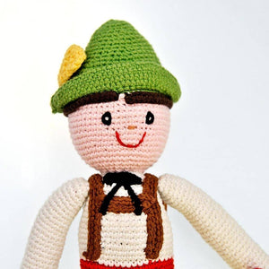 Fair Trade Hand Crocheted Doll - Hansel